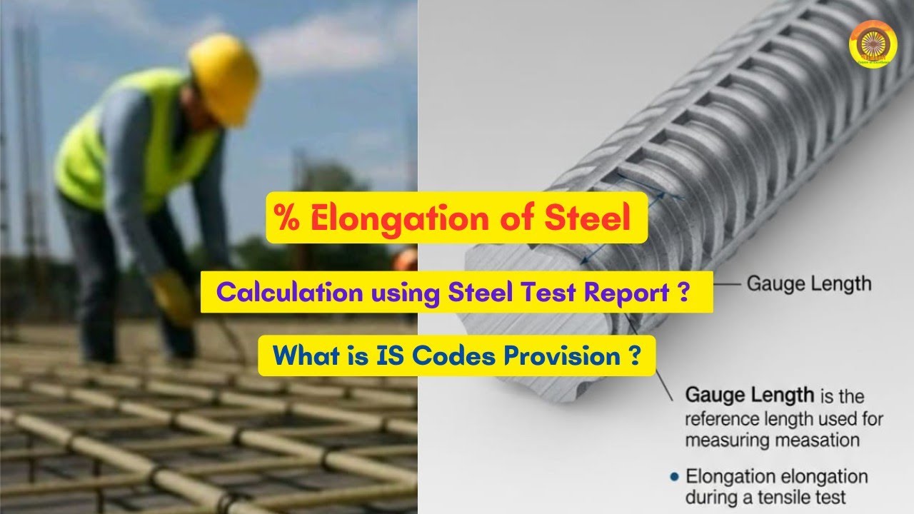 % Elongation Test | Steel Testing | Ductility | Video 14 