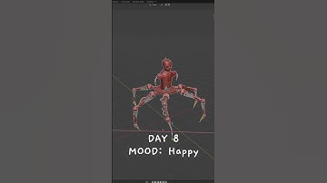 Day 8 Of making my first horror game!  #3d #blender #dev #devlog #game #games #gameshorts #horror