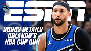 Jalen Suggs INTERVIEW: Guarding Jalen Brunson, NBA Cup Semis & MORE | NBA Today