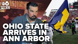 Ohio State arrives in Ann Arbor, Michigan, for The Game