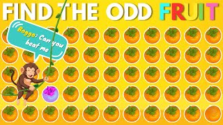 🍎🍓🍌 Fruit Detectives: Odd One Out Game for GENIUS 🍎🍓🍌 screenshot 1
