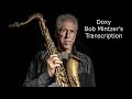 Learn from the Masters: Doxy-Bob Mintzer&#39;s (Bb) transcription