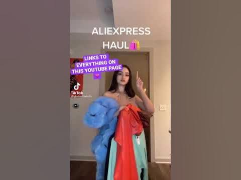 AliExpress Clothing Haul - YouTube