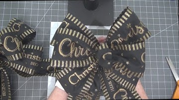 Make a Bow with Pattern in Same Direction with Just Wire.