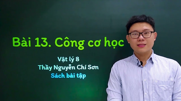 Bài tập về công lớp 8 sinh học