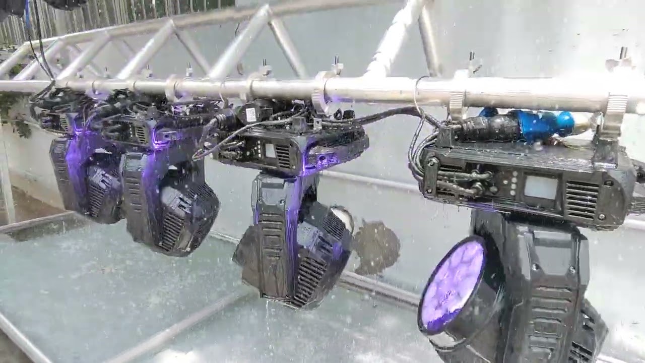 Omarte waterproof test for IP fixtures