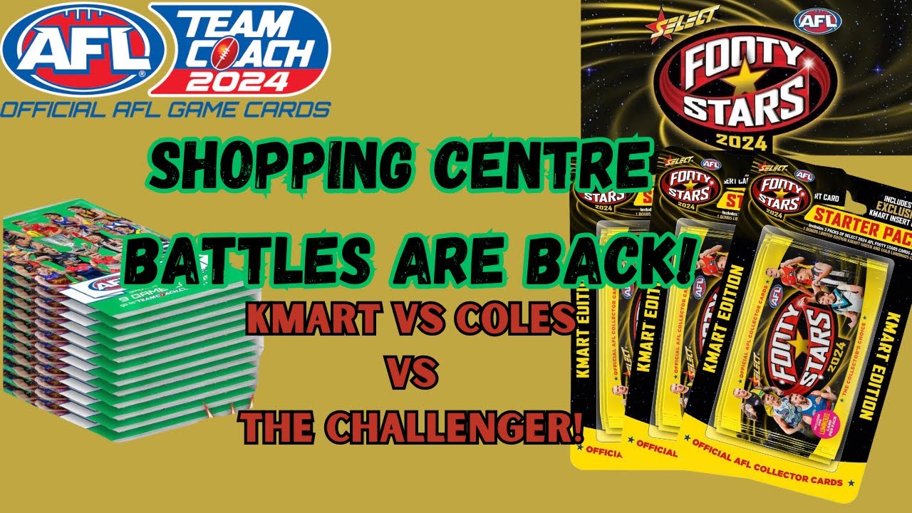 Shopping centre Battles are Back! TeamCoach galore and Kmart Starter