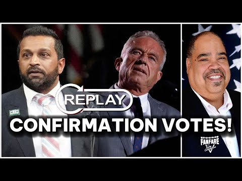 Thumbnail for WATCH REPLAY: KASH PATEL COMMITTEE VOTE AND RFKJR CONFIRMATION VOTE