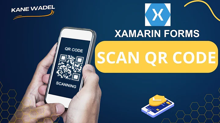 Xamarin forms : Scan QR Code