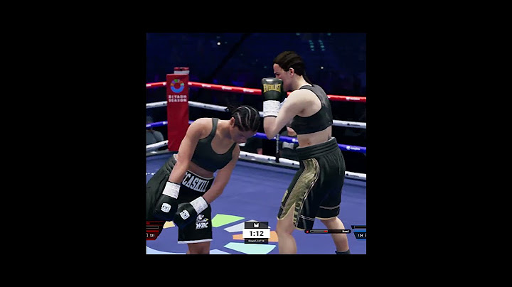 that uppercut almost ends mccaskill #undisputedboxinggame#lightweight #mccaskill #femaleboxing