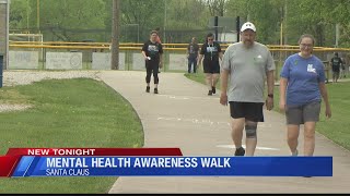 Hundreds walk in Spencer County for mental health awareness