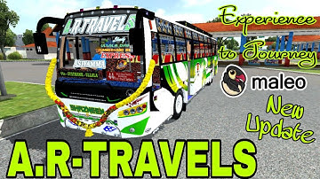 A.R Travels Bus Livery FREE Download | High Quality Livery Release 2025 #bussid