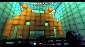 Minecraft space invaders