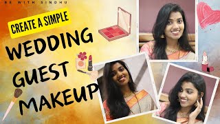 Wedding guest makeup look | easy to create | Long lasting makeup