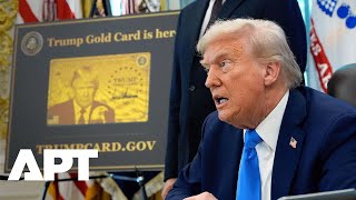 видео: Трамп представил «Золотую карту» стоимостью 1 млн долларов для состоятельных иммигрантов | Реформ... картинка: Трамп представил «Золотую карту» стоимостью 1 млн долларов для состоятельных иммигрантов | Реформ...