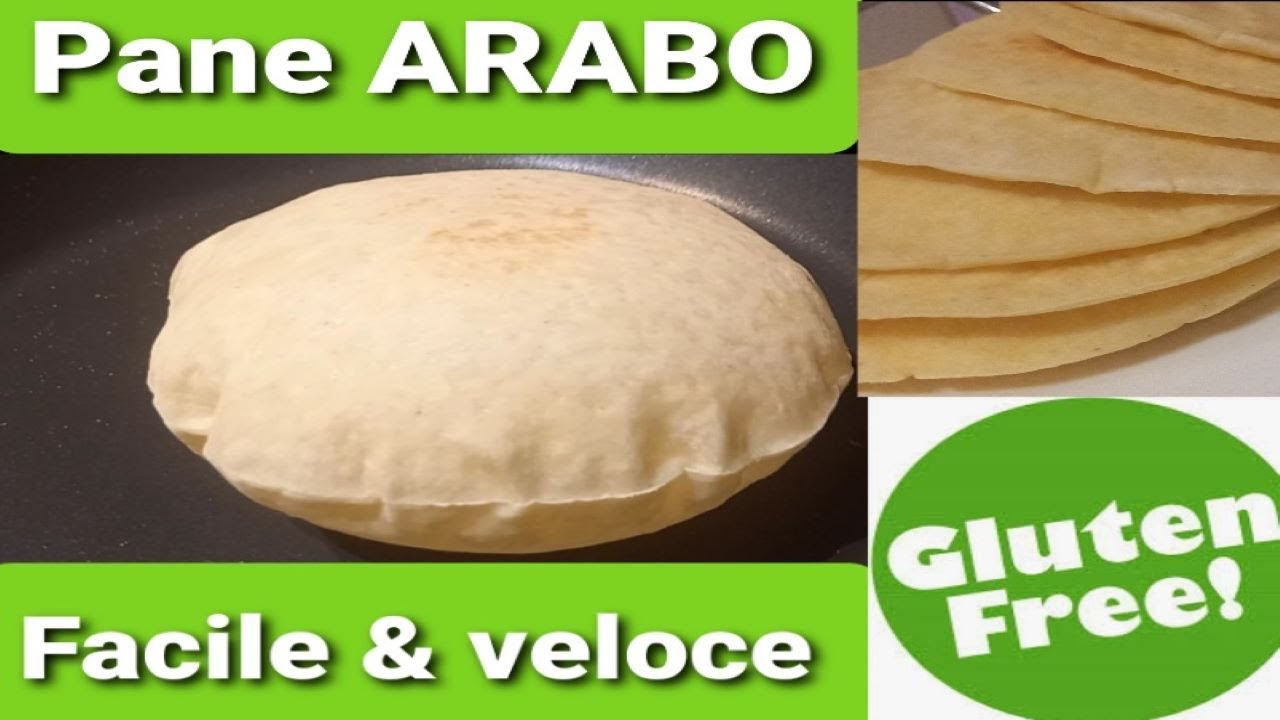 Pane Arabo In Padella Senza Glutine Senza Lievitazione Youtube