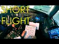 One hour as an airline pilot a very short night flight