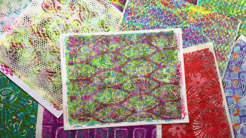 Gelli® Printing Basics - Part 2 of 2