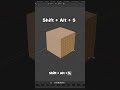 Turn Any Object Into a Sphere in Blender 🤯  #blendertips #3dmodeling #blender #blenderbeginner