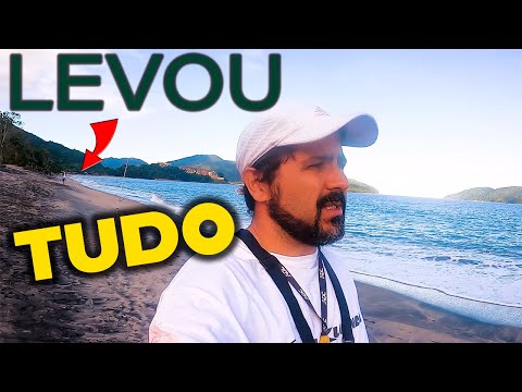 Fish took the rod and everything in beach fishing! Surfcasting