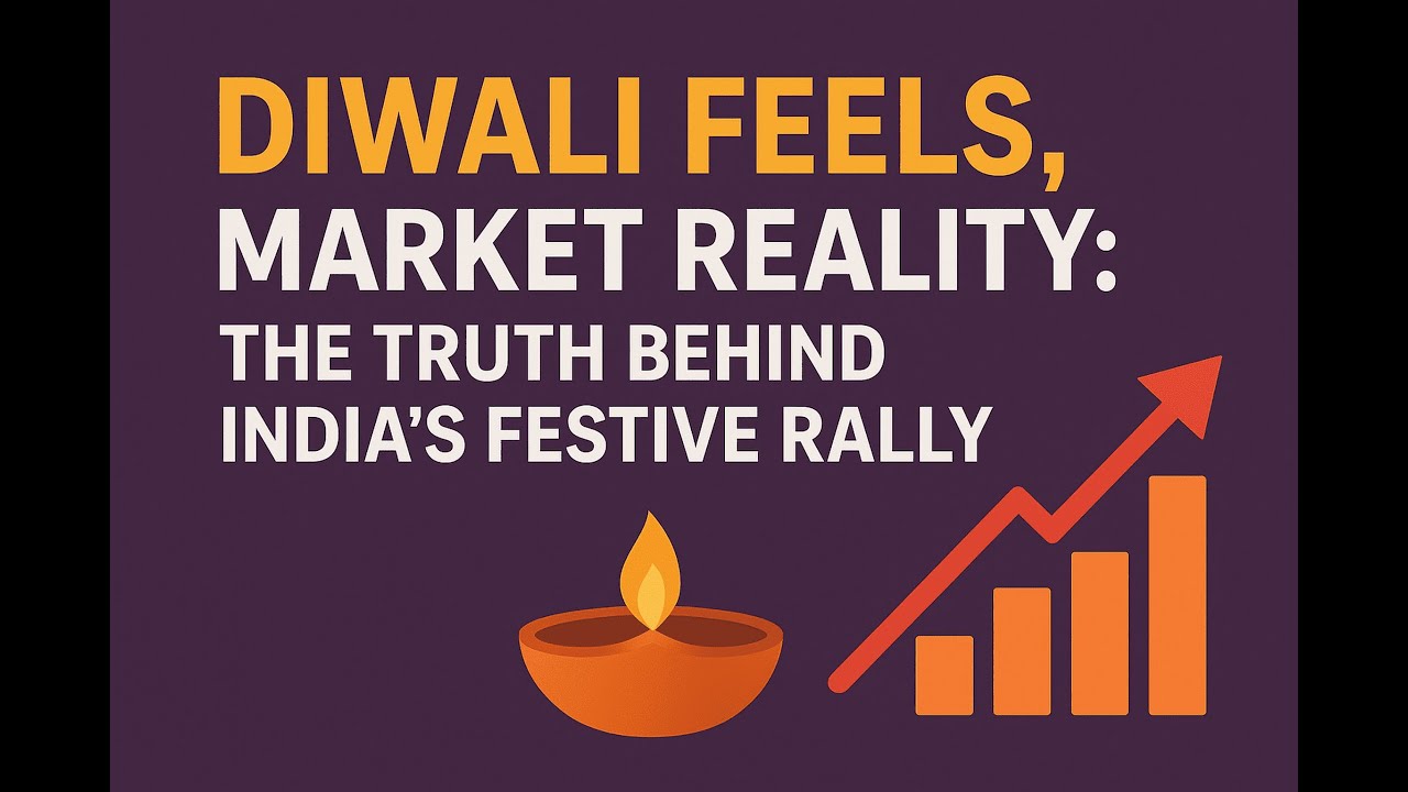 Diwali Feels, Market Reality: The Truth Behind India’s Festive Rally 🔥📈