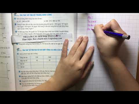 Giải bài: Ôn tập về tìm hai số khi biết tổng và hiệu của hai số đó trang 175 SGK Toán 4. Giải bài: Ôn tập về tìm hai số khi biết tổng và hiệu của hai số đó trang 175 SGK Toán 4.