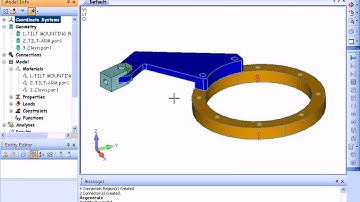Análisis de un Ensamblaje en FEMAP V9.20