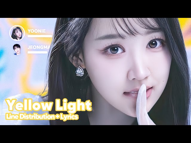 Yoonie - Yellow Light (feat. YANGJEONGMAN) (Line Distribution + Lyrics Karaoke) PATREON REQUESTED class=
