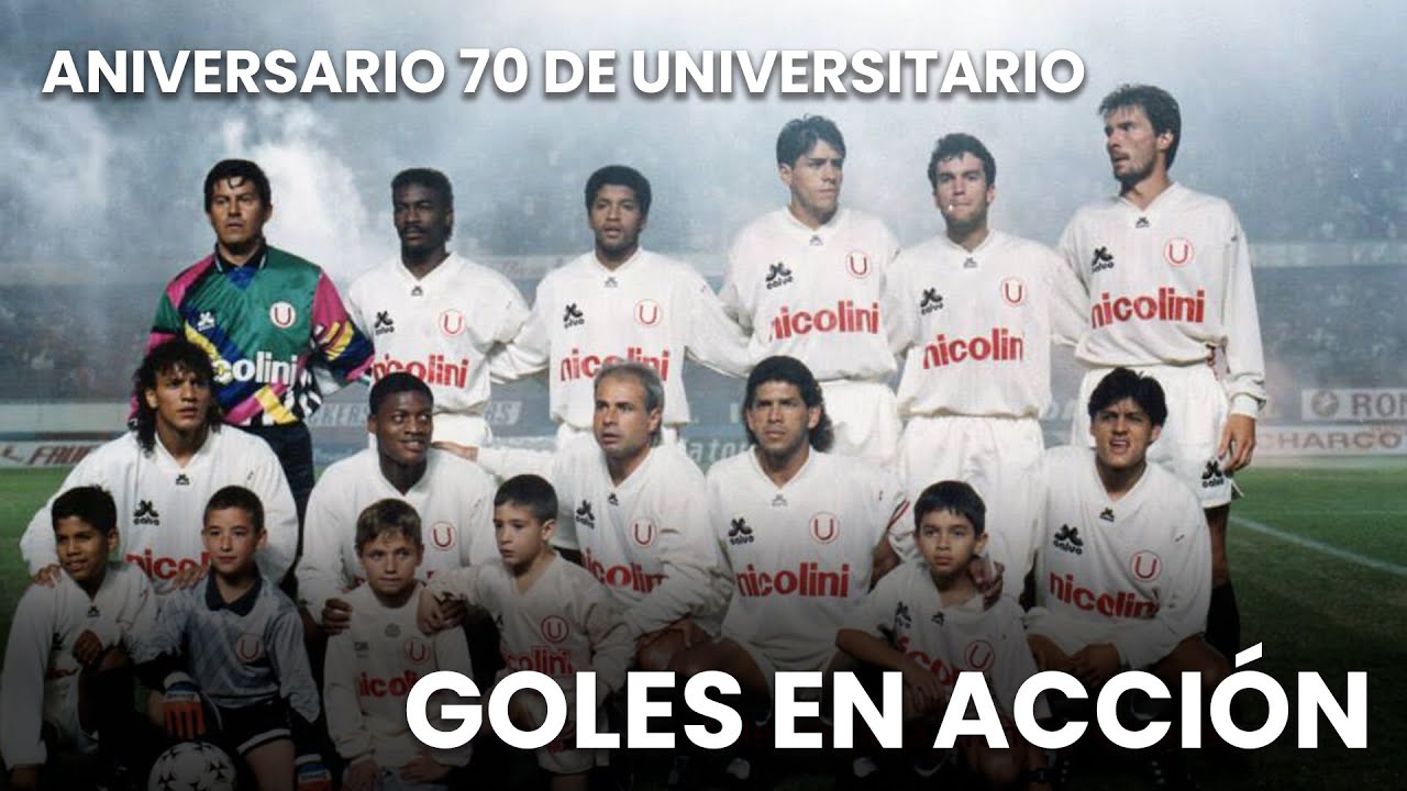 Aniversario 70 de Universitario | Goles de la U del 1992| Goles en Acción | Reportajes Año 1994 |⚽🎞