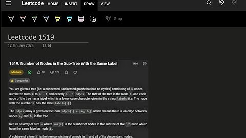 LeetCode 1519 Number of Nodes in the Sub-Tree With the Same Label | C++ Solution/Discussion | DFS