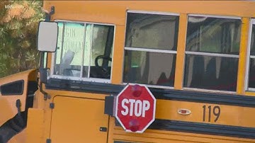 School bus crashes into tree in Meridian