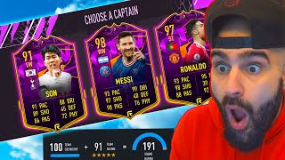THIS DRAFT IS INSANE!! 192 Highest Rated Fut Draft Challenge FIFA 22