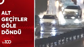 Antalyada Sel Ve Fırtına Etkili Oldu Tv100 Haber