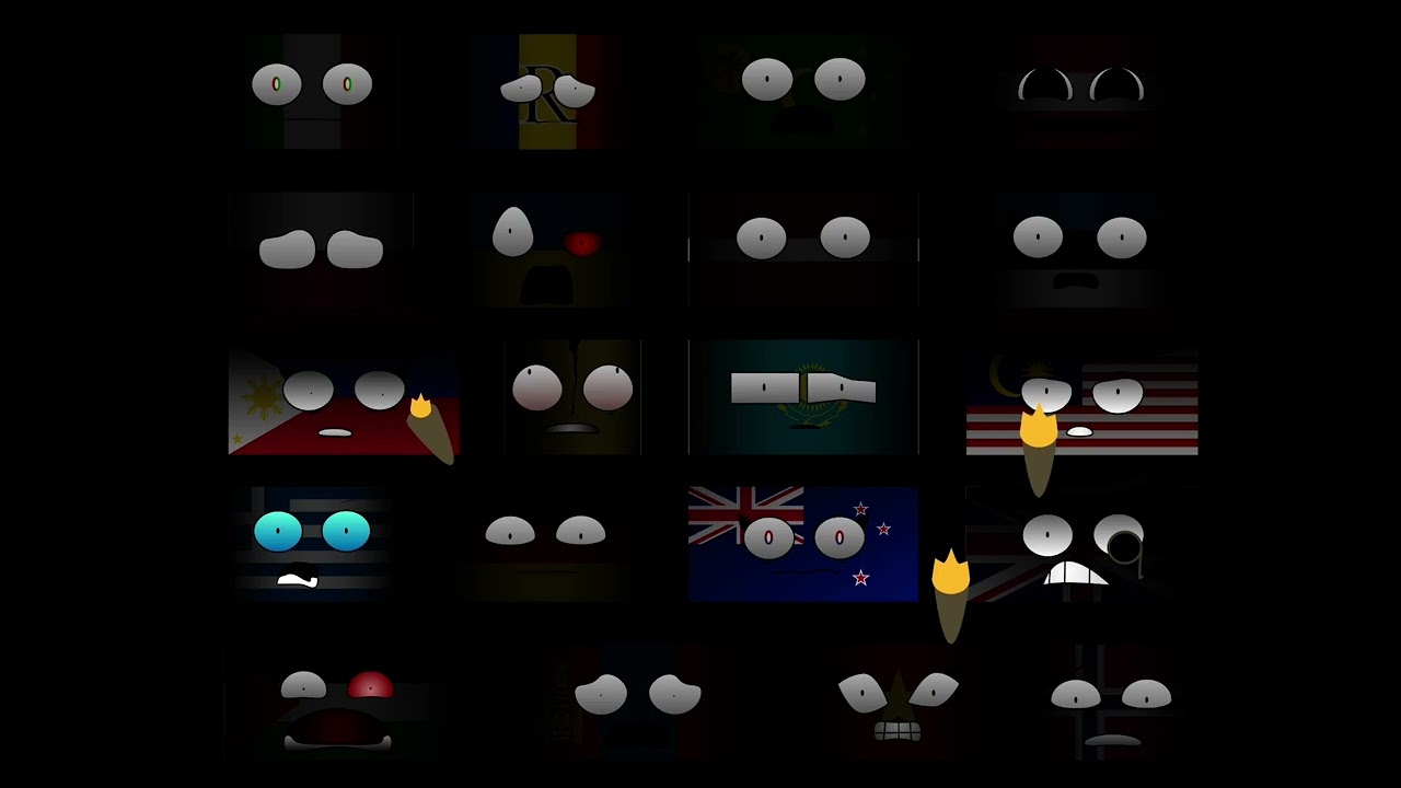 Flag band (dark edition)