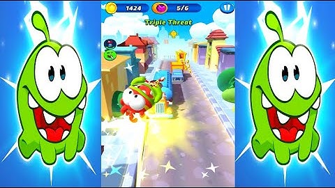 Om Nom: Run 🐸 Cut The Rope Gameplay Walkthrough Part - All Levels/Chapters/Episodes (iOS, Android)