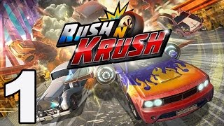 Rush N Krush - 게임플레이 연습 1부 - 튜토리얼, 레이스 모드(iOS, Android) screenshot 4