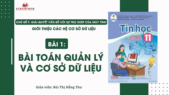 Các bài toán về cơ sở dữ liệu