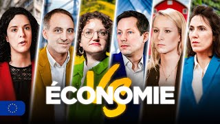 L'ÉCONOMIE vs. LES CANDIDATS (interviews européennes)