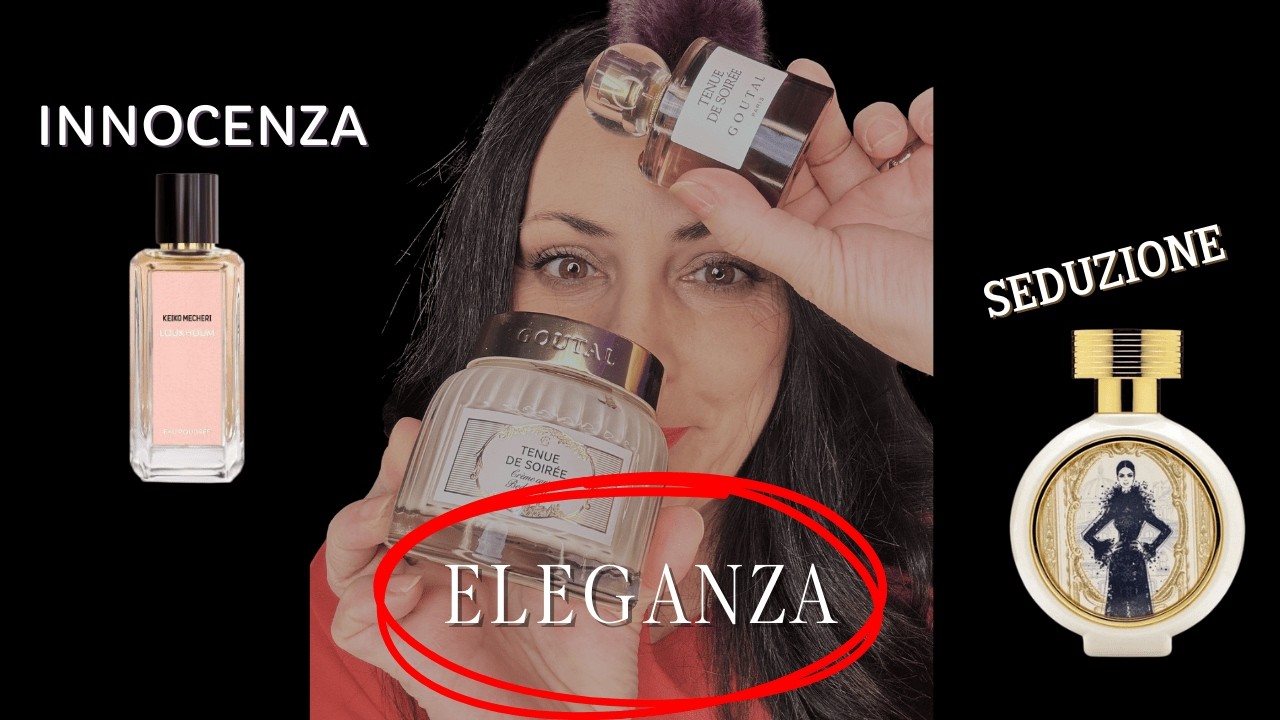 INNOCENZA, ELEGANZA, SEDUZIONE: tre profumi da donna.