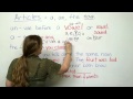 Understanding English Articles