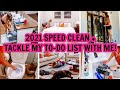 ⭐️2021 ULTIMATE SPEED CLEAN WITH ME! | EXTREME CLEANING MOTIVATION | Amy Darley