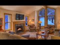 Relaxing and cosy winter ambience. Snowfall, crackling fireplace and blizzard sounds. 10 HOURS