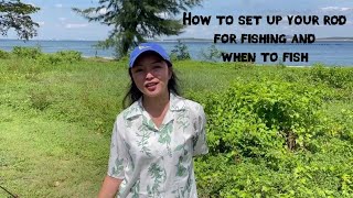 How to set up your rod for fishing and when to fish (for beginners) screenshot 3