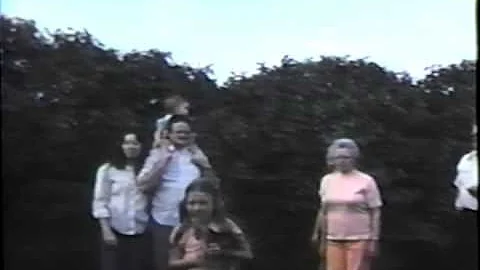 Shults backyard; Family visit; Diana's 15th birthd...