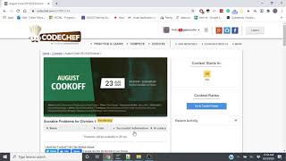 Chef And Work (With Solution)— August COOKOFF Codechef