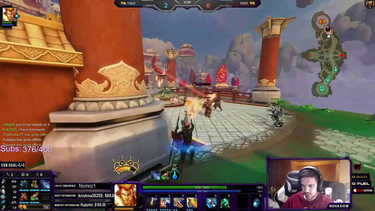 Smite: NShadow vs SexyRexsi | BattleRiff | Apollo vs Ullr