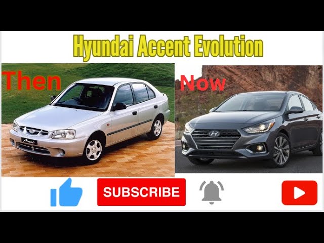 Old vs new: Hyundai Accent