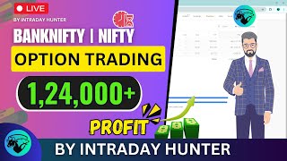 Live Intraday Trade | Bank nifty Option Trading by Intraday Hunter