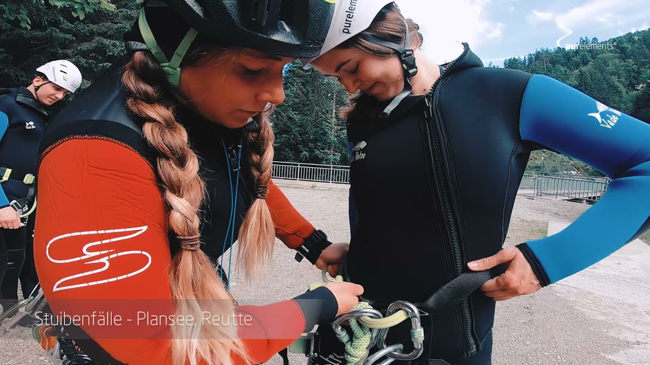 Canyoning Stuibenfälle Plansee Reutte Lechtal