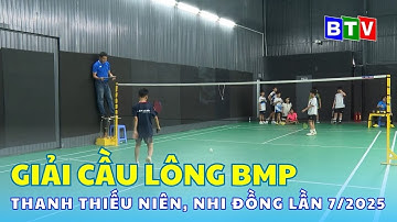 Khai mạc giải cầu lông BMP - Thanh thiếu niên, nhi đồng lần 7/2025
